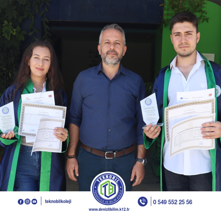 OKUL BİRİNCİLERİMİZ SELEN ESER ve HAMDİ ALIRIZ OLDU 