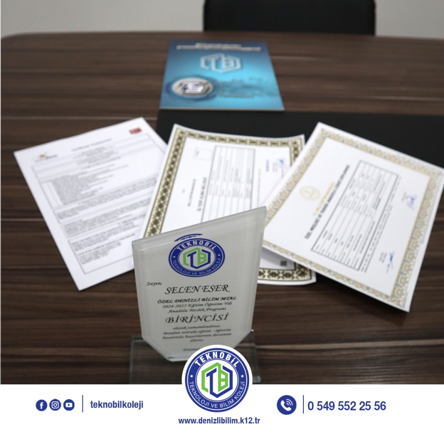 OKUL BİRİNCİLERİMİZ SELEN ESER ve HAMDİ ALIRIZ OLDU 